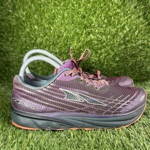 Altra Shoes Womens Size 7.5 Purple Timp 2 Trail Running Athletic Hiking Sneakers